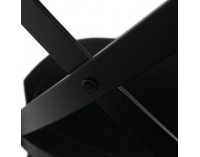 Drevená jedálenská stolička Samilo - čierna