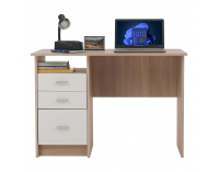 PC stolík Samson New - dub sonoma / biela