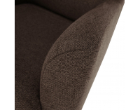 Kreslo (ušiak) Samy - hnedá / buk