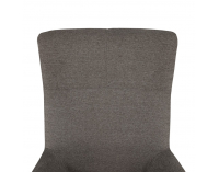 Kreslo (ušiak) Samy - sivá / čierna