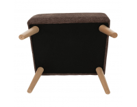 Taburetka Samy - hnedá / buk