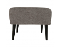 Taburetka Samy - sivá / čierna