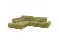 Rohová sedačka s rozkladom Sana Roh L - zelená