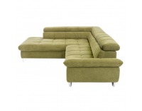 Rohová sedačka s rozkladom Sana Roh L - zelená