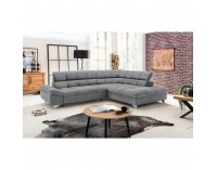 Rohová sedačka s rozkladom Sana Roh P - sivá