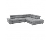 Rohová sedačka s rozkladom Sana Roh P - sivá