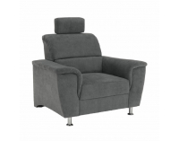 Kreslo Santiago - sivá