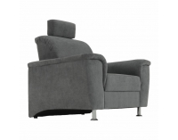 Kreslo Santiago - sivá