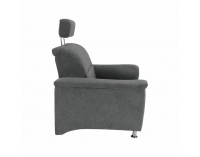 Kreslo Santiago - sivá