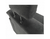 Kreslo Santiago - sivá