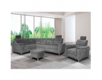 Kreslo Santiago - sivá