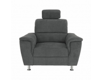 Kreslo Santiago - sivá