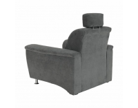 Kreslo Santiago - sivá