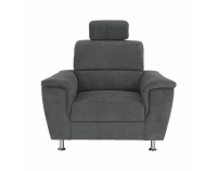 Kreslo Santiago - sivá