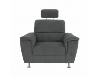 Kreslo Santiago - sivá