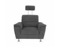 Kreslo Santiago - sivá