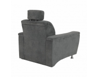 Kreslo Santiago - sivá