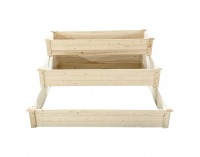 Modulárny vyvýšený záhon Sanym - hnedá