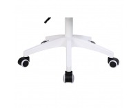 Kancelárska stolička Satoz - sivá / biela 