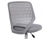 Kancelárska stolička Satoz - sivá / biela 