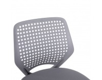 Kancelárska stolička Satoz - sivá / biela 