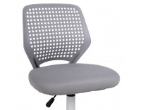 Kancelárska stolička Satoz - sivá / biela 