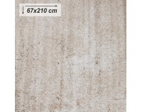 Koberec Sauron 67x210 cm - béžová / mramorový vzor