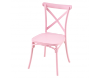 Stohovateľná stolička Savita - ružová