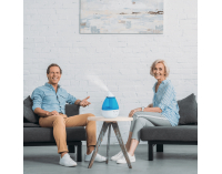 Aróma difuzér (zvlhčovač) Saxo - modrá / biela