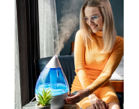 Aróma difuzér (zvlhčovač) Saxo - modrá / biela