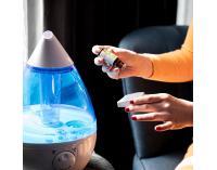 Aróma difuzér (zvlhčovač) Saxo - modrá / biela