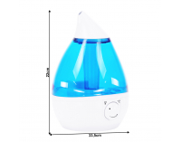 Aróma difuzér (zvlhčovač) Saxo - modrá / biela