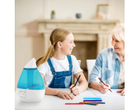 Aróma difuzér (zvlhčovač) Saxo - modrá / biela