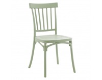 Stohovateľná stolička Sazen New - olivovozelená