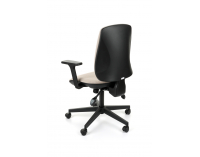 Kancelárska stolička s podrúčkami Sean 3D - béžová / čierna