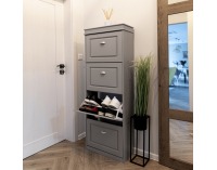 Botník (skrinka na topánky) Seber Typ 3 - sivá