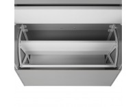 Botník (skrinka na topánky) Seber Typ 3 - sivá