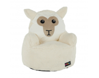 Sedací vak Baby Typ 3 - biela / smotanová