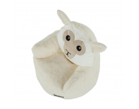 Sedací vak Baby Typ 3 - biela / smotanová