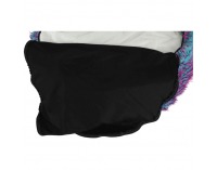 Sedací vak Dandar - cyklaménová / modrá