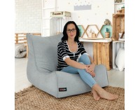 Sedací vak Egaleo - svetlosivá