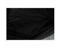 Sedací vak Igarno - sivá / biela vzor