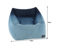 Sedací vak Kozanit - jeansová