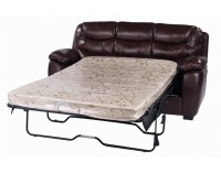 Kožená sedacia súprava s rozkladom Marcodom 23-004 - slonovinová koža