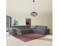 Rohová sedačka Segoria L - sivá