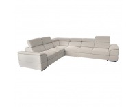 Rohová sedačka s rozkladom Segoria Lux L/P - smotanová