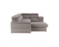 Rohová sedačka U s rozkladom Segoria Roh U L - sivohnedá (taupe)