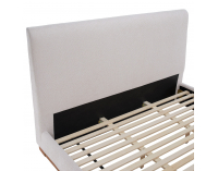 Manželská posteľ s roštom Selina 160 - biela