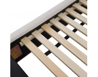 Manželská posteľ s roštom Selina 160 - biela