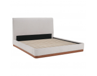 Manželská posteľ s roštom Selina 160 - biela